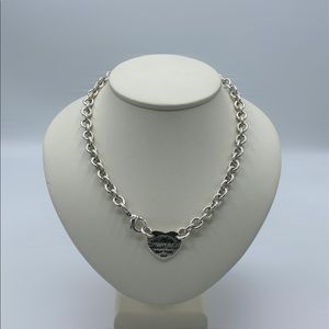 Return To Tiffany Heart Tag Necklace